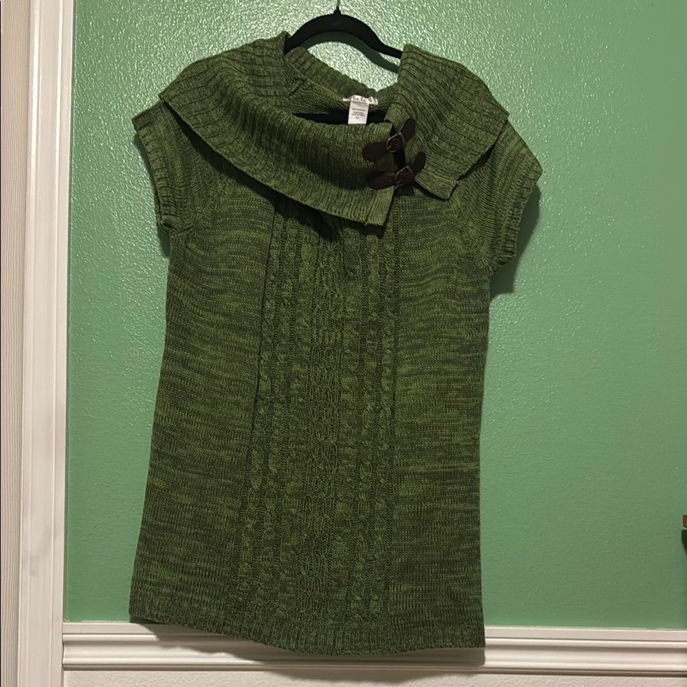 Green Knit Sweater